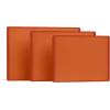 imageSMIRLY Plastic Cutting Board Set With Holder Dishwasher Safe Plastic Cutting Boards Set for Kitchen Cutting Boards for Kitchen  Plastic Chopping Board SetOrange