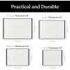 imageSMIRLY Plastic Cutting Board Set With Holder Dishwasher Safe Plastic Cutting Boards Set for Kitchen Cutting Boards for Kitchen  Plastic Chopping Board SetBlackWhite