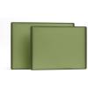 imageSMIRLY Plastic Cutting Board Set With Holder Dishwasher Safe Plastic Cutting Boards Set for Kitchen Cutting Boards for Kitchen  Plastic Chopping Board SetGreen