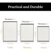 imageSMIRLY Plastic Cutting Board Set With Holder Dishwasher Safe Plastic Cutting Boards Set for Kitchen Cutting Boards for Kitchen  Plastic Chopping Board SetBlackWhite