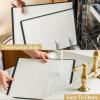 imageSMIRLY Plastic Cutting Board Set With Holder Dishwasher Safe Plastic Cutting Boards Set for Kitchen Cutting Boards for Kitchen  Plastic Chopping Board SetCream White