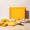 imageSMIRLY Plastic Cutting Board Set With Holder Dishwasher Safe Plastic Cutting Boards Set for Kitchen Cutting Boards for Kitchen  Plastic Chopping Board SetYellow