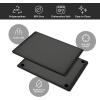 imageSMIRLY Plastic Cutting Board Set With Holder Dishwasher Safe Plastic Cutting Boards Set for Kitchen Cutting Boards for Kitchen  Plastic Chopping Board SetDark Gray
