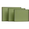 imageSMIRLY Plastic Cutting Board Set With Holder Dishwasher Safe Plastic Cutting Boards Set for Kitchen Cutting Boards for Kitchen  Plastic Chopping Board SetGreen