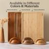 imageSMIRLY Wood Cutting Boards For Kitchen  Bamboo Cutting Boards For Kitchen Cutting Board Bamboo Cutting Board Set With Holder Chopping Board Butcher Block Small Wooden Cutting Board SetAcacia Wood