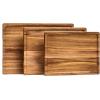 imageSMIRLY Wood Cutting Boards For Kitchen  Bamboo Cutting Boards For Kitchen Cutting Board Bamboo Cutting Board Set With Holder Chopping Board Butcher Block Small Wooden Cutting Board SetAcacia Wood