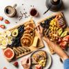 imageSMIRLY Wood Cutting Boards For Kitchen  Bamboo Cutting Boards For Kitchen Cutting Board Bamboo Cutting Board Set With Holder Chopping Board Butcher Block Small Wooden Cutting Board SetNatural Bamboo