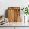 imageSMIRLY Wood Cutting Boards For Kitchen  Bamboo Cutting Boards For Kitchen Cutting Board Bamboo Cutting Board Set With Holder Chopping Board Butcher Block Small Wooden Cutting Board SetAcacia Wood