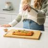 imageSMIRLY Wooden Cutting Boards For Kitchen  Bamboo Cutting Board Set with Holder Wood Cutting Board Set Cutting Board Wood Wooden Chopping Board Wooden Cutting Board SetNatural Bamboo