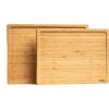 imageSMIRLY Wooden Cutting Boards For Kitchen  Bamboo Cutting Board Set with Holder Wood Cutting Board Set Cutting Board Wood Wooden Chopping Board Wooden Cutting Board SetNatural Bamboo
