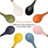 imageSilicone Kitchen Utensils Set ampamp Holder Cooking Utensils Set  Kitchen Essentials for New Home ampamp 1st Apartment Silicone Spatula Set Cooking Spoons for Nonstick Cookware Acacia Wood GreyYellow