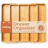 imageSMIRLY Bamboo Kitchen Drawer Organizer For Silverware Tray For Drawer Silverware Organizer Silverware Drawer Organizer Utensil Organizer For Kitchen Drawers Kitchen Drawer OrganizerNatural