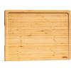imageSMIRLY Wood Cutting Boards For Kitchen  Bamboo Cutting Boards For Kitchen Cutting Board Bamboo Cutting Board Set With Holder Chopping Board Butcher Block Small Wooden Cutting Board SetNatural Bamboo