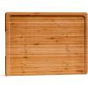 imageSMIRLY Wood Cutting Boards For Kitchen  Bamboo Cutting Boards For Kitchen Cutting Board Bamboo Cutting Board Set With Holder Chopping Board Butcher Block Small Wooden Cutting Board SetBamboo Brown