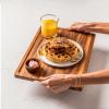 imageSMIRLY Wood Cutting Boards for Kitchen Wooden Chopping Board Set Reversible with Deep Juice Grooves Grip Handles Large Charcuterie Tray for Home Kitchen Natural Birch 3Pcs with HolderWalnut Wood