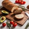 imageSMIRLY Wood Cutting Boards for Kitchen Wooden Chopping Board Set Reversible with Deep Juice Grooves Grip Handles Large Charcuterie Tray for Home Kitchen Natural Birch 3Pcs with HolderWalnut Wood