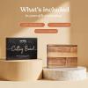 imageSmirly Extra Large Acacia Wood Cutting Boards for Kitchen Chopping Board with Deep Juice GroovesAcacia Wood