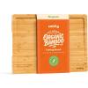 imageSMIRLY Wood Cutting Boards for Kitchen Wooden Chopping Board Set Reversible with Deep Juice Grooves Grip Handles Large Charcuterie Tray for Home Kitchen Natural Birch 3Pcs with HolderNatural Bamboo