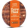 imageSMIRLY Round Wooden Cutting Boards 15 Thick For Kitchen Meal Prep ampamp Serving  Walnut Cutting Board Charcuterie ampamp Chopping Board Wood Cutting Board Kitchen Gadgets