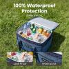 image:imageSMIRLY Cooler Bags Insulated  Collapsible Cooler Portable Leakproof and Soft Sided  Large Foldable Ice Chest for Camping Beach Travel Picnic Car GroceryDark Blue