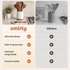 image:imageSMIRLY Wooden Spoons for Cooking  12Piece Premium Walnut Wood Utensil Set with Ceramic Holder amp Spoon Rest NonScratch Cooking Utensils Set for Nonstick Cookware Luxury Kitchen Gift Set WalnutAcacia