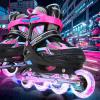 imageSowume Adjustable Inline Skates for Girls and Boys Roller skates with All Light Up Wheels Patines para mujer for Kids and Adults Men WomenBPink