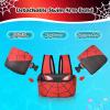 imageNemone Toddler Swim Vest for 2270 lbs Kids Floaties Swim Jacket with Arm Water Wings for Girls Boys 1 2 3 4 5 6 7 Years Old Beach Pool 20 30 40 50 60 66 Pounds Puddle JumperSpider Black