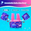 imageNemone Toddler Swim Vest for 2270 lbs Kids Floaties Swim Jacket with Arm Water Wings for Girls Boys 1 2 3 4 5 6 7 Years Old Beach Pool 20 30 40 50 60 66 Pounds Puddle JumperPink Dinosaur