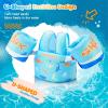 imageNemone Toddler Swim Vest for 2270 lbs Kids Floaties Swim Jacket with Arm Water Wings for Girls Boys 1 2 3 4 5 6 7 Years Old Beach Pool 20 30 40 50 60 66 Pounds Puddle JumperSea Fish