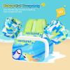 image:imageNemone Toddler Swim Vest for 2270 lbs Kids Floaties Swim Jacket with Arm Water Wings for Girls Boys 1 2 3 4 5 6 7 Years Old Beach Pool 20 30 40 50 60 66 Pounds Puddle JumperK Blue Sea