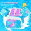 image:imageNemone Toddler Swim Vest for 2270 lbs Kids Floaties Swim Jacket with Arm Water Wings for Girls Boys 1 2 3 4 5 6 7 Years Old Beach Pool 20 30 40 50 60 66 Pounds Puddle JumperE Little Mermaid
