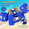 image:imageNemone Toddler Swim Vest for 2270 lbs Kids Floaties Swim Jacket with Arm Water Wings for Girls Boys 1 2 3 4 5 6 7 Years Old Beach Pool 20 30 40 50 60 66 Pounds Puddle JumperL Cool Shark