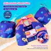 image:imageNemone Toddler Swim Vest for 2270 lbs Kids Floaties Swim Jacket with Arm Water Wings for Girls Boys 1 2 3 4 5 6 7 Years Old Beach Pool 20 30 40 50 60 66 Pounds Puddle JumperH Pink Dinosaur