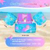 image:imageNemone Toddler Swim Vest for 2270 lbs Kids Floaties Swim Jacket with Arm Water Wings for Girls Boys 1 2 3 4 5 6 7 Years Old Beach Pool 20 30 40 50 60 66 Pounds Puddle JumperE Little Mermaid