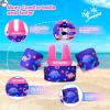image:imageNemone Toddler Swim Vest for 2270 lbs Kids Floaties Swim Jacket with Arm Water Wings for Girls Boys 1 2 3 4 5 6 7 Years Old Beach Pool 20 30 40 50 60 66 Pounds Puddle JumperH Pink Dinosaur