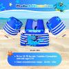 image:imageNemone Toddler Swim Vest for 2270 lbs Kids Floaties Swim Jacket with Arm Water Wings for Girls Boys 1 2 3 4 5 6 7 Years Old Beach Pool 20 30 40 50 60 66 Pounds Puddle JumperJ Blue Dinosaur