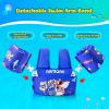 image:imageNemone Toddler Swim Vest for 2270 lbs Kids Floaties Swim Jacket with Arm Water Wings for Girls Boys 1 2 3 4 5 6 7 Years Old Beach Pool 20 30 40 50 60 66 Pounds Puddle JumperL Cool Shark