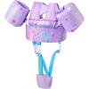 image:imageNemone Toddler Swim Vest for 2270 lbs Kids Floaties Swim Jacket with Arm Water Wings for Girls Boys 1 2 3 4 5 6 7 Years Old Beach Pool 20 30 40 50 60 66 Pounds Puddle JumperB Purple Mermaid