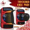 image:imageNEMONE Knee Pads for Kids Girls Boys Knee Elbow Pads Wrist Guards with Drawstring Bag Adjustable Reflective Protective Gear Set for Roller Skates Bike Cycling Skateboard Scooter  Green MBlack Red