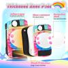 image:imageNEMONE Knee Pads for Kids Girls Boys Knee Elbow Pads Wrist Guards with Drawstring Bag Adjustable Reflective Protective Gear Set for Roller Skates Bike Cycling Skateboard Scooter  Green MTie Dye