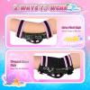 image:imageNEMONE Knee Pads for Kids Girls Boys Knee Elbow Pads Wrist Guards with Drawstring Bag Adjustable Reflective Protective Gear Set for Roller Skates Bike Cycling Skateboard Scooter  Green MBlack Pink