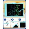 imageBravokids LCD Writing Tablet for 38 Year Old Girls and Boys  10 Inch Electronic Doodle Board Drawing Pad Educational Birthday Gift for Kids and Toddlers YellowBlue