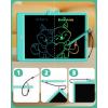 imageBravokids LCD Writing Tablet for 38 Year Old Girls and Boys  10 Inch Electronic Doodle Board Drawing Pad Educational Birthday Gift for Kids and Toddlers YellowGreen