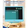 imageBravokids LCD Writing Tablet for 38 Year Old Girls and Boys  10 Inch Electronic Doodle Board Drawing Pad Educational Birthday Gift for Kids and Toddlers YellowBlue