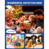 imageBravokids LCD Writing Tablet for 38 Year Old Girls and Boys  10 Inch Electronic Doodle Board Drawing Pad Educational Birthday Gift for Kids and Toddlers YellowOrange