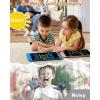 imagebravokids 10 Inch Drawing Tablet for Girls Colorful LCD Writing Tablet for Kids Erasable Drawing Pad for Toddler Learning Painting ToysBirthday for 3 4 5 6 7 8 9 10 Years Old BoysBlueorange