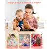 imagebravokids 10 Inch Drawing Tablet for Girls Colorful LCD Writing Tablet for Kids Erasable Drawing Pad for Toddler Learning Painting ToysBirthday for 3 4 5 6 7 8 9 10 Years Old BoysPink