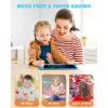 imagebravokids 10 Inch Drawing Tablet for Girls Colorful LCD Writing Tablet for Kids Erasable Drawing Pad for Toddler Learning Painting ToysBirthday for 3 4 5 6 7 8 9 10 Years Old BoysBlueorange