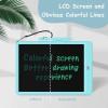 imagebravokids 10 Inch LCD Writing Tablet for Kids Erasable Drawing Tablet for Toddlers Doodle Board for Boys Learning Painting Pads Toys Christmas Birthday Gifts for 3 4 5 6 Years Old GirlsBlue