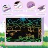 imagebravokids 10 Inch LCD Writing Tablet for Kids Erasable Drawing Tablet for Toddlers Doodle Board for Boys Learning Painting Pads Toys Christmas Birthday Gifts for 3 4 5 6 Years Old GirlsPurple